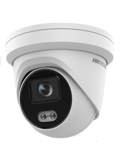 DS-2CD2327G2-LU(C)(4мм). Профессиональная видеокамера IP купольная. Hikvision в Набережных Челнах