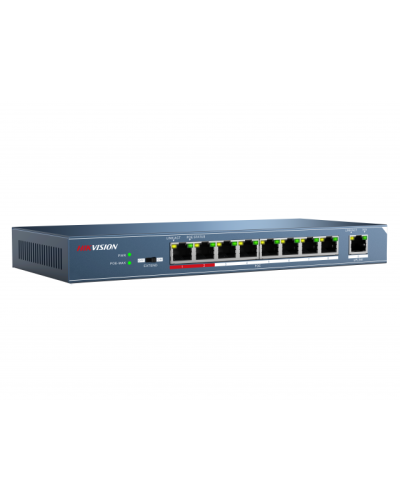 DS-3E0109P-E/M(B). Коммутатор с питанием POE. Hikvision в Набережных Челнах