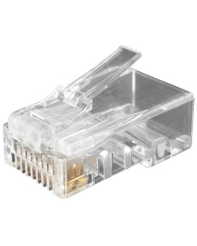 PLUG-8P8C-U-C6-100 (100 шт). Разъем RJ-45. Hyperline в Набережных Челнах