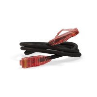 PC-LPM-UTP-RJ45-RJ45-C5e-1M-LSZH-BK. Патч-корд медный. Hyperline