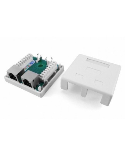SB1-2-8P8C-C5e-SH-WH. Розетка RJ-45. Hyperline в Набережных Челнах