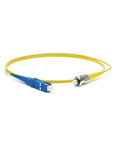 FC-S2-9-SC/UR-ST/UR-H-1M-LSZH-YL. Патч-корд волоконно-оптический одномодовый. Hyperline в Набережных Челнах