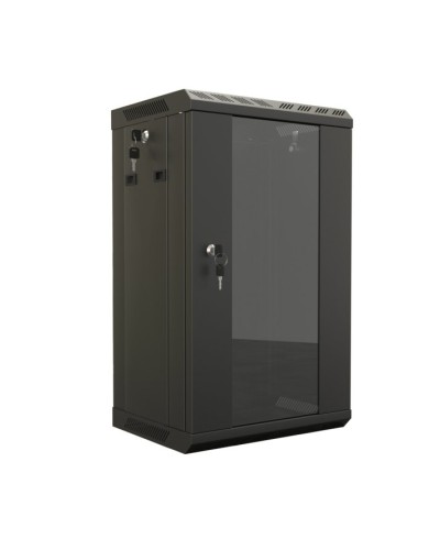 TDB-6U-GP-RAL9004. Шкаф телекоммуникационный 10 настенный, 6U. Hyperline в Набережных Челнах