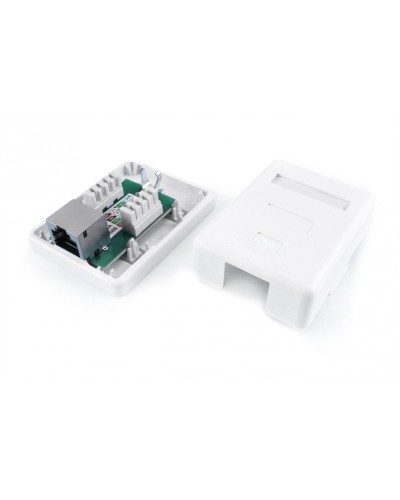SB1-1-8P8C-C6-SH-WH. Розетка RJ-45. Hyperline в Набережных Челнах