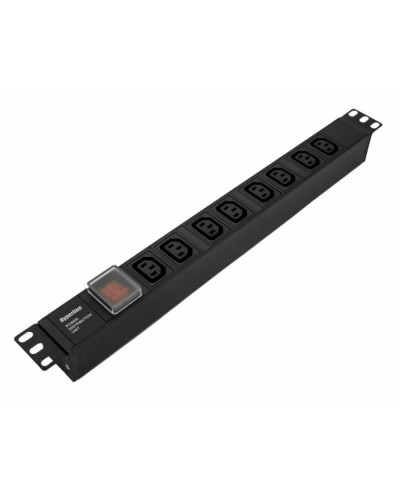 SHE19-8IEC-S-IEC. Блок розеток 19. Hyperline в Набережных Челнах