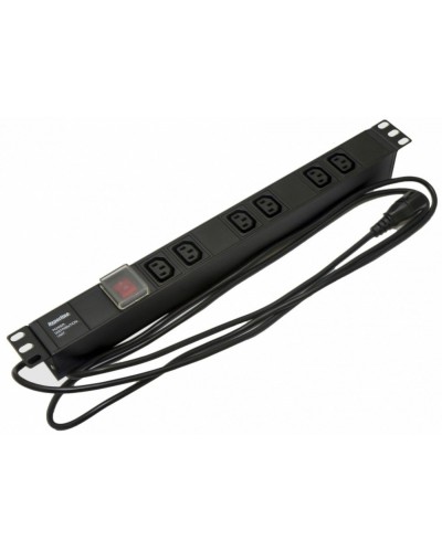 SHE19-6IEC-S-2.5IEC. Блок розеток 19. Hyperline в Набережных Челнах