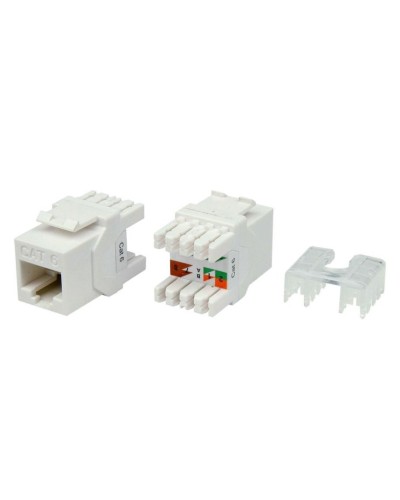 KJ8-8P8C-C6-180-WH. Вставка Keystone Jack RJ-45. Hyperline в Набережных Челнах