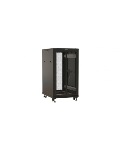 TTBR-1868-DD-RAL9004. Шкаф телекоммуникационный 19 напольный 18U. Hyperline в Набережных Челнах