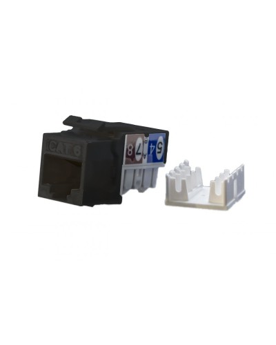 KJ9-8P8C-C6-90-BK. Вставка Keystone Jack RJ-45. Hyperline в Набережных Челнах