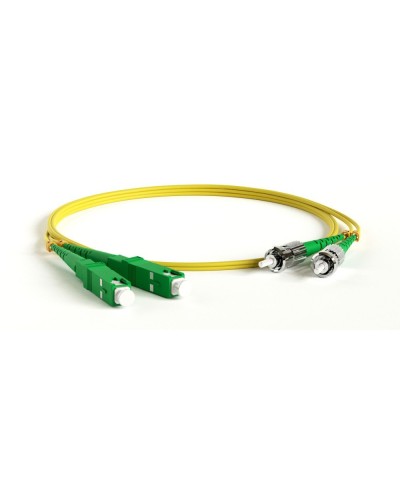 FC-D2-9-SC/AR-ST/AR-H-1M-LSZH-YL. Патч-корд волоконно-оптический ST-SC. Hyperline в Набережных Челнах