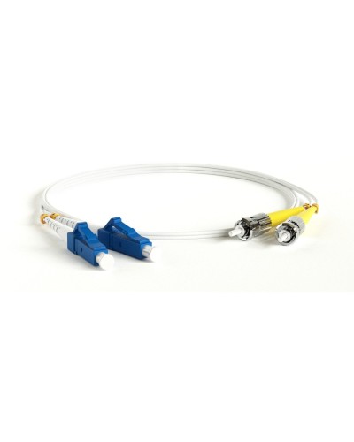 FC-D2-9A1-LC/UR-ST/UR-H-1M-LSZH-WH. Патч-корд волоконно-оптический ST-LC. Hyperline в Набережных Челнах