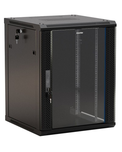 TWB-2766-GP-RAL9004. Шкаф телекоммуникационный 19 настенный 27U. Hyperline в Набережных Челнах