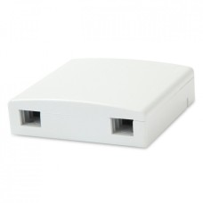 FO-WB86-FTTH-2UN-WH. Оптическая абонентская розетка. Hyperline