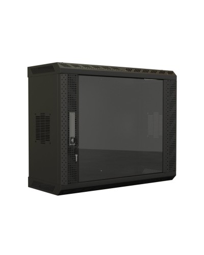 TWS-0925-GP-RAL9004. Шкаф телекоммуникационный 19 настенный 9U. Hyperline в Набережных Челнах