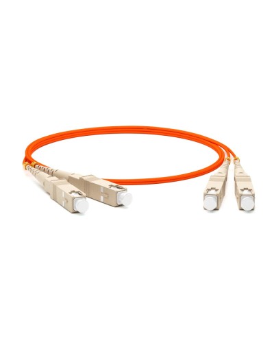 FC-D2-62-SC/PR-SC/PR-H-2M-LSZH-OR. Патч-корд волоконно-оптический многомодовый. Hyperline в Набережных Челнах