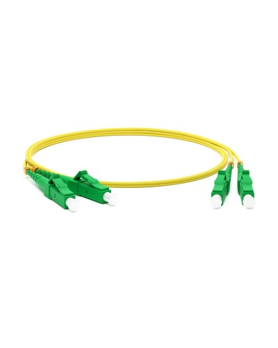 FC-D2-9-LC/AR-LC/AR-H-2M-LSZH-YL. Патч-корд волоконно-оптический одномодовый. Hyperline в Набережных Челнах