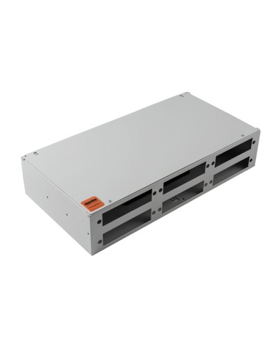 FO-19R-2U-6xSLT-W140H42-48UN-GY. Кросс оптический 19. Hyperline в Набережных Челнах