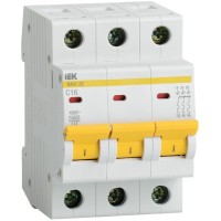 ВА47-29 3P C 25А 4,5кА KARAT (MVA20-3-025-C). Автоматический выключатель. IEK
