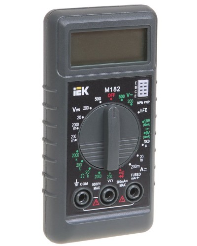 Мультиметр цифровой Compact M182 (TMD-1S-182). Мультиметр цифровой. IEK в Набережных Челнах