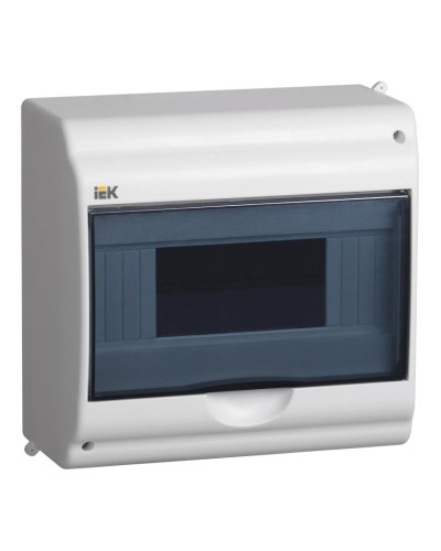 Корпус пластиковый КМПн 2/9-1 IP31 белый KREPTA 3 (MKP42-N-09-31-01). Щиток модульный с прозрачной дверцей, настенный. IEK в Набережных Челнах