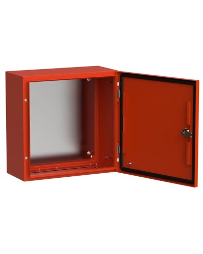 ЩМП-40.40.20 УХЛ1 IP66 RAL3020 TITAN 5 (TI5-13-N-040-040-020-66). Корпус металлический с монтажной платой. IEK в Набережных Челнах