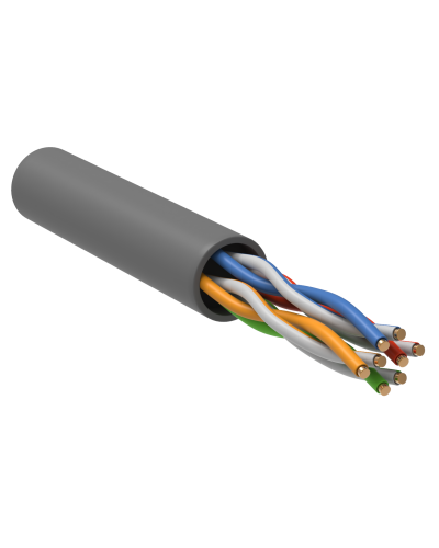 GENERICA U/UTP кат.5E 24AWG 4 пары PVC серый (BC1-C5E04-111-305-R-G). Кабель «витая пара» (LAN) для структурированных систем связи. IEK в Набережных Челнах