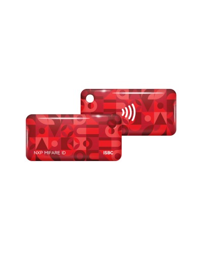 ISBC Mifare ID Standard (красный). Брелок. ISBC в Набережных Челнах