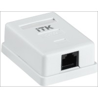CS2-1C06F-12. Настенная розетка RJ45. ITK