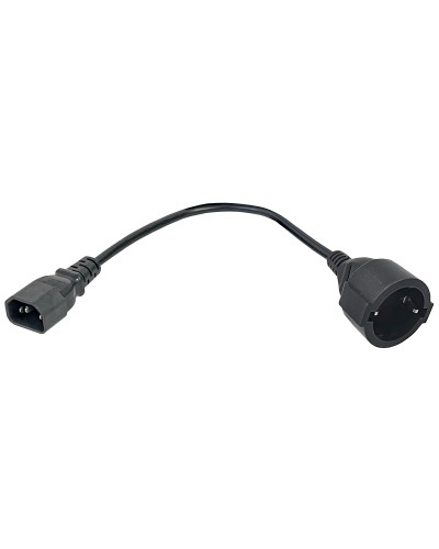 PC-C14D-10CM. Адаптер C14-Schuko. ITK в Набережных Челнах