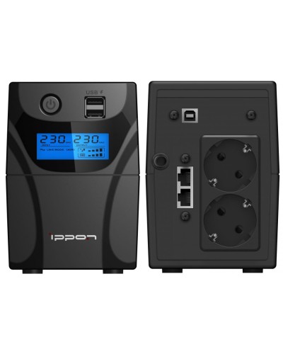 Ippon Back Power Pro II 850 Euro (1005575). Источник бесперебойного питания. Ippon в Набережных Челнах