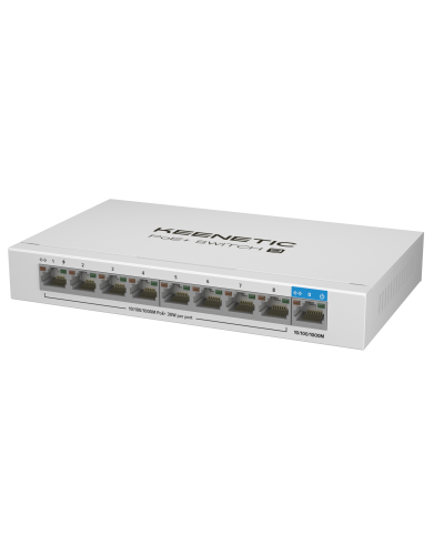 Keenetic KN-4710 (L2) 9х1Гбит/с 8PoE+ 120W. Коммутатор с PoE. KEENETIC в Набережных Челнах
