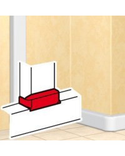 Отвод плоский для короба DLP 85мм (010736): Отвод плоский в Набережных Челнах