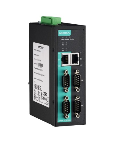 NPort IA5450A. 4-портовый усовершенствованный преобразователь. MOXA в Набережных Челнах