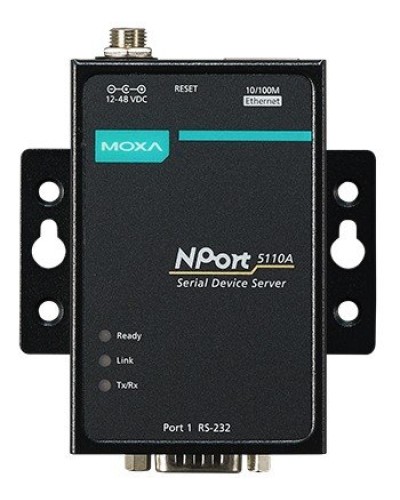 NPort 5110A. 1-портовый асинхронный сервер. MOXA в Набережных Челнах