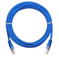 EC-PC4UD55B-BC-PVC-100-BL-10 (10шт). Патч-корд медный. NETLAN