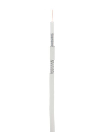 RG-6 CCS, In, PVC (UEC-C2-32123A-WT-3). Кабель коаксиальный омедненный. NETLAN в Набережных Челнах