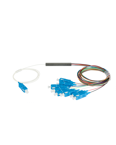 NMF-SPP1X8A1-SCU-M. Сплиттер планарный 1x8, 9/125мкм, SC/UPC, 0.9 мм. NIKOMAX в Набережных Челнах