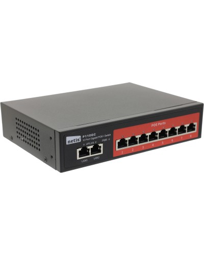 Netis P110GC. Коммутатор сетевой PoE неуправляемый. Netis в Набережных Челнах