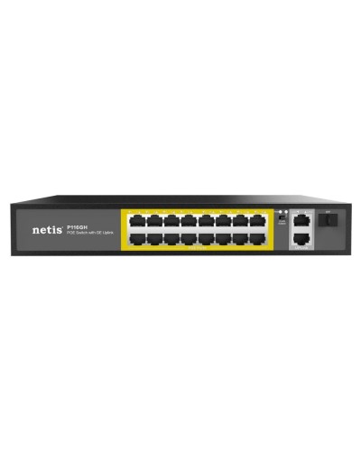 Netis P116GH. Коммутатор сетевой PoE неуправляемый. Netis в Набережных Челнах