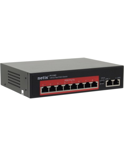 Netis P110C. Коммутатор сетевой PoE неуправляемый. Netis в Набережных Челнах