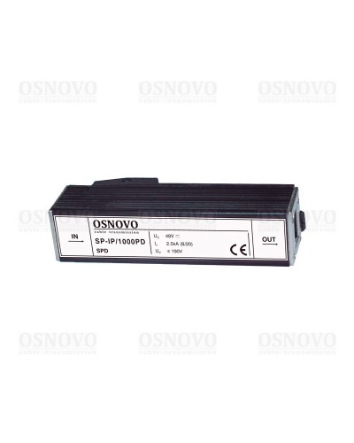 SP-IP/1000PD. Устройство грозозащиты цепей Ethernet. OSNOVO в Набережных Челнах
