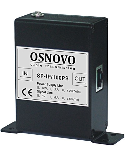 SP-IP/100PS. Устройство грозозащиты цепей Ethernet. OSNOVO в Набережных Челнах