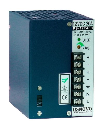 PS-12240/I. Блок питания промышленный. OSNOVO в Набережных Челнах