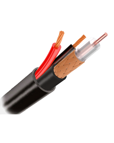 КВК-П 2х0.75 (outdoor) CCA Light. Кабель комбинированный для систем видеонаблюдения. Optimus в Набережных Челнах