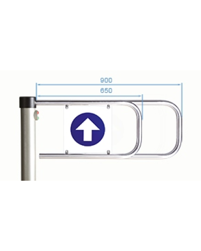 PERCo-ASG-650. Створка для калитки. PERCo в Набережных Челнах