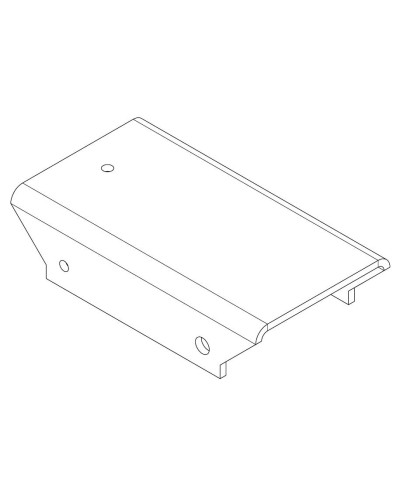 PERCo-MB-16.8. Накладка прямая верхняя. PERCo в Набережных Челнах