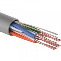 U/UTP Light, CAT 5, PVC, 4PR, 26AWG, омедненный INDOOR, SOLID, серый, 305м, PROconnect (01-0048-3). Кабель «витая пара» (LAN) для структурированных систем связи. PROCONNECT
