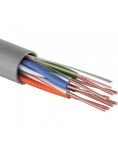 U/UTP Light, CAT 5, PVC, 4PR, 26AWG, омедненный INDOOR, SOLID, серый, 305м, PROconnect (01-0048-3). Кабель «витая пара» (LAN) для структурированных систем связи. PROCONNECT в Набережных Челнах
