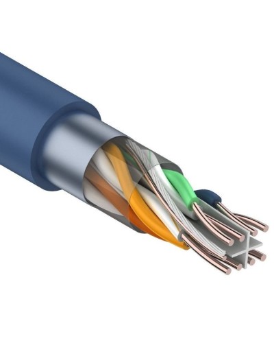 F/UTP, CAT 6, PVC, 4PR, 23AWG, омедненный INDOOR, SOLID, серый, 305м, PROconnect (01-0147-3). Кабель «витая пара» (LAN) для структурированных систем связи. PROCONNECT в Набережных Челнах