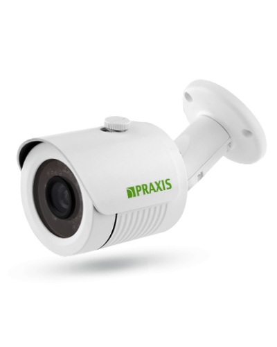 PB-7141IP 2.8. Видеокамера IP цилиндрическая. Praxis в Набережных Челнах